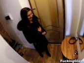 Teen Warms Up From The Winter Cold With Great Sex