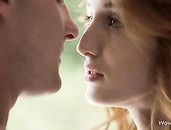 Blowjob From A Beautiful And Busty Ginger Babe