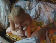 Blonde Warms Up In Winter With Hardcore Sex