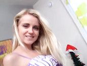 Seductive Striptease From A Pretty 18 Year Old Girl