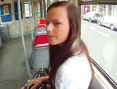 Public Cock Riding Sex With A Teen In A Miniskirt