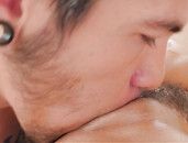 Teenagers Oiled Up And Having A Great Threesome